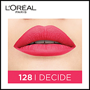 L'Oreal Paris Rouge Signature Matte Liquid Lipstick 128 I Decide 7g